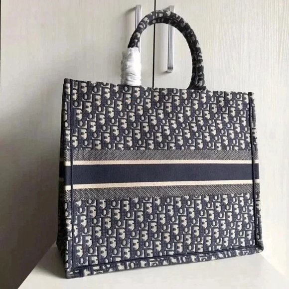 Dior Book Tote Large Blue - Picture 2 of 7